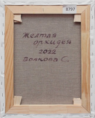 Волкова Светлана Вячеславовна. Желтая орхидея 